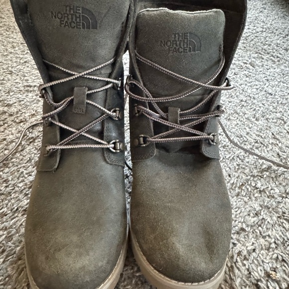 The North Face Shoes - The North Face Charcoal Lace-Up Boots